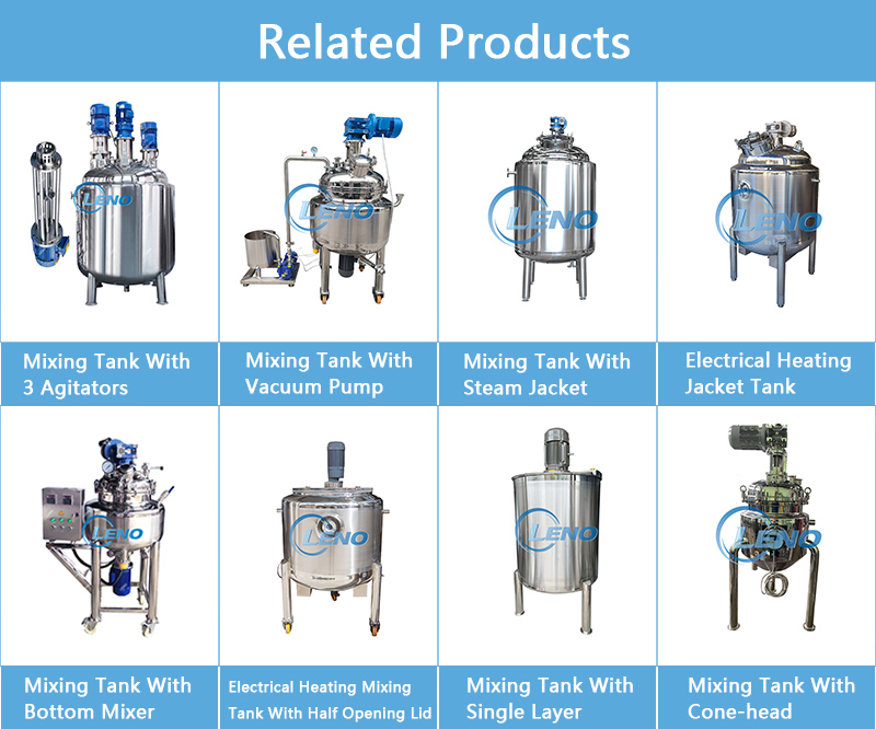Related Jacket Mixing Tank 