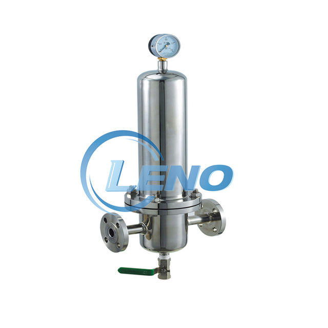 LENO Sanitary stainless steel air gas steam filter housing
