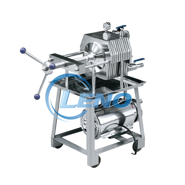 Stainless Steel Plate And Frame Press Filter Housing for Pharmacy Beverage