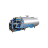 SS304 316 Horizontal Type Milk Storage Cooling Tank