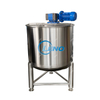 LENO 500L Single Layer Stainless Steel Half Opening Lid Blending Agitator Tank 