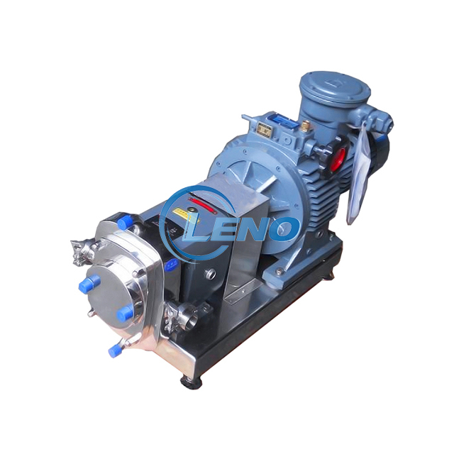 LENO Chocolate Rotary Lobe Pump with Hot Water Jacket