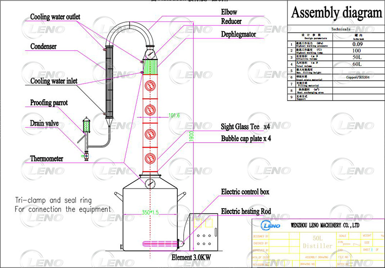 Homemade Moonshine Distiller