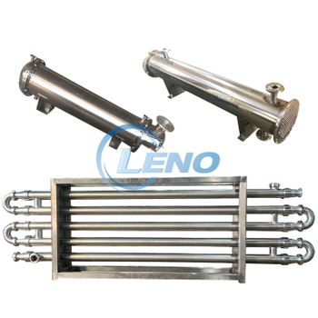LENO Stainless Steel Tubar Piper Condenser Shell Heat Exchanger