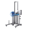  movable emulsifying pneumatic lifting high shear mixer 