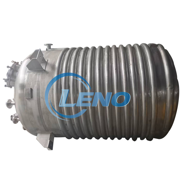 LENO 5000L high pressure half piper jacket reactor mixing tank