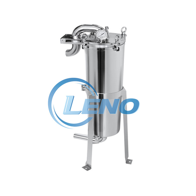 LENO SS304 316 Single Side Entry Bag Filter Housing