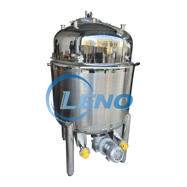 Stainless steel bottom magnetic mixing tank for pharmacy
