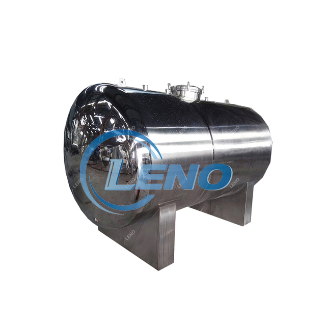 5000L food grade horizontal stainless steel storage tank 