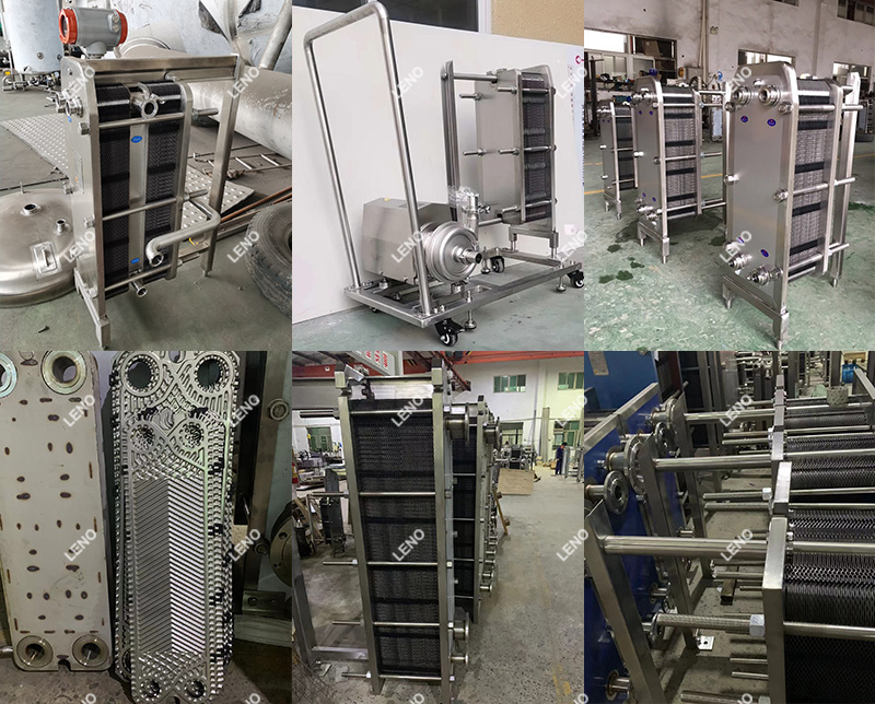 Stainless steel cross Plate heat Exchanger details