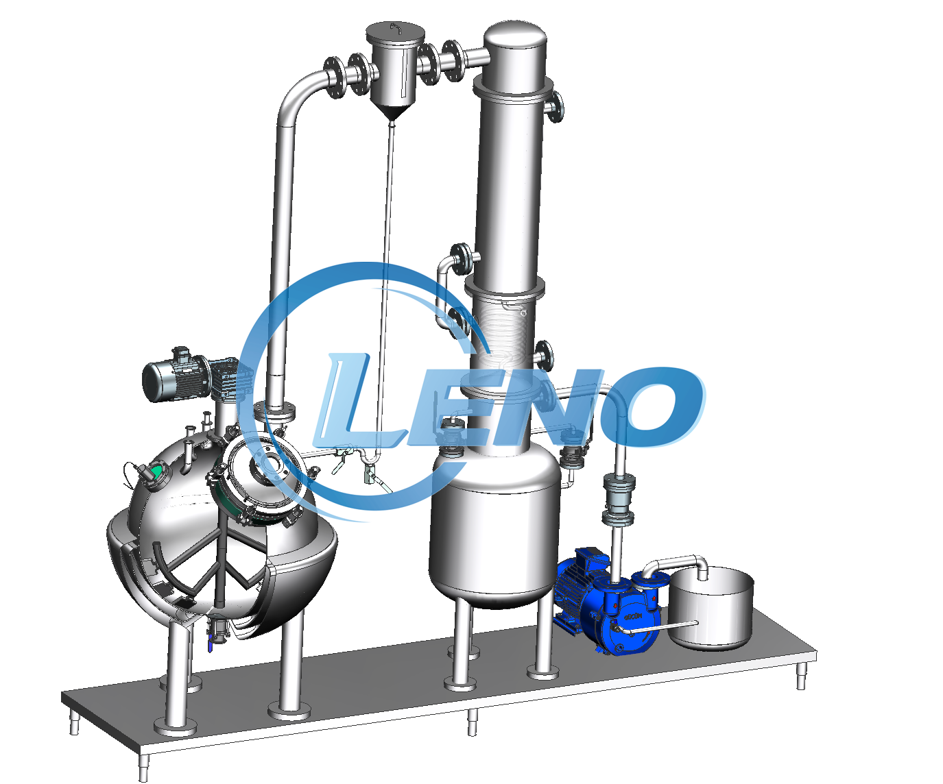 vaccum centrator evaporation
