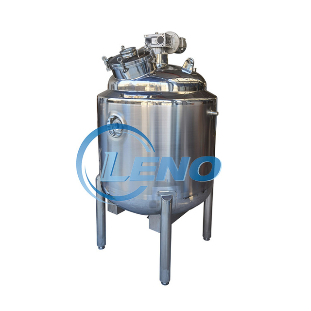 500L Stainless Steel Electrical Heating Mixing Blending Tank with Paddle Mixer