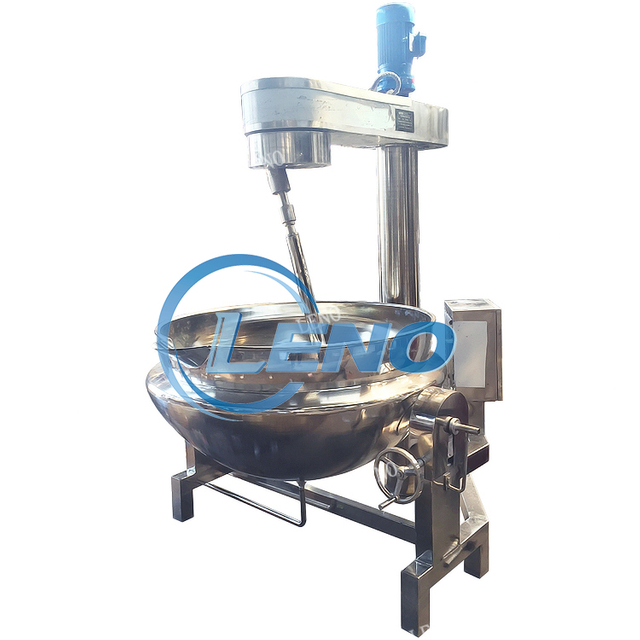 LENO Manufacturer planetary cooking agitator Jacket Kettle