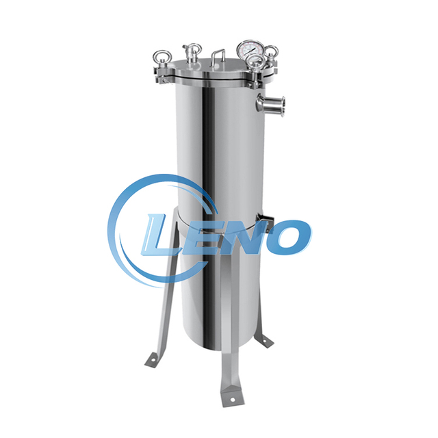 LENO SS304 316 Single Side Entry Bag Filter Housing