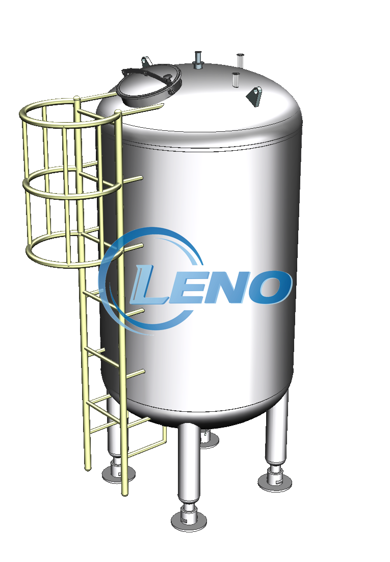 Food grade stainless steel storage tank